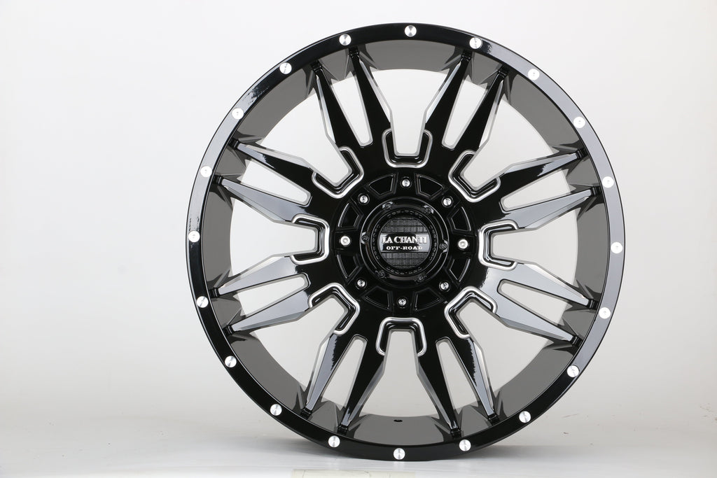 20" IPW 924 MILLED TRUCK WHEELS FITS GMC SIERRA 1500 YUKON XL CANYON NISSAN TITAN ARMADA (SET OF 4)