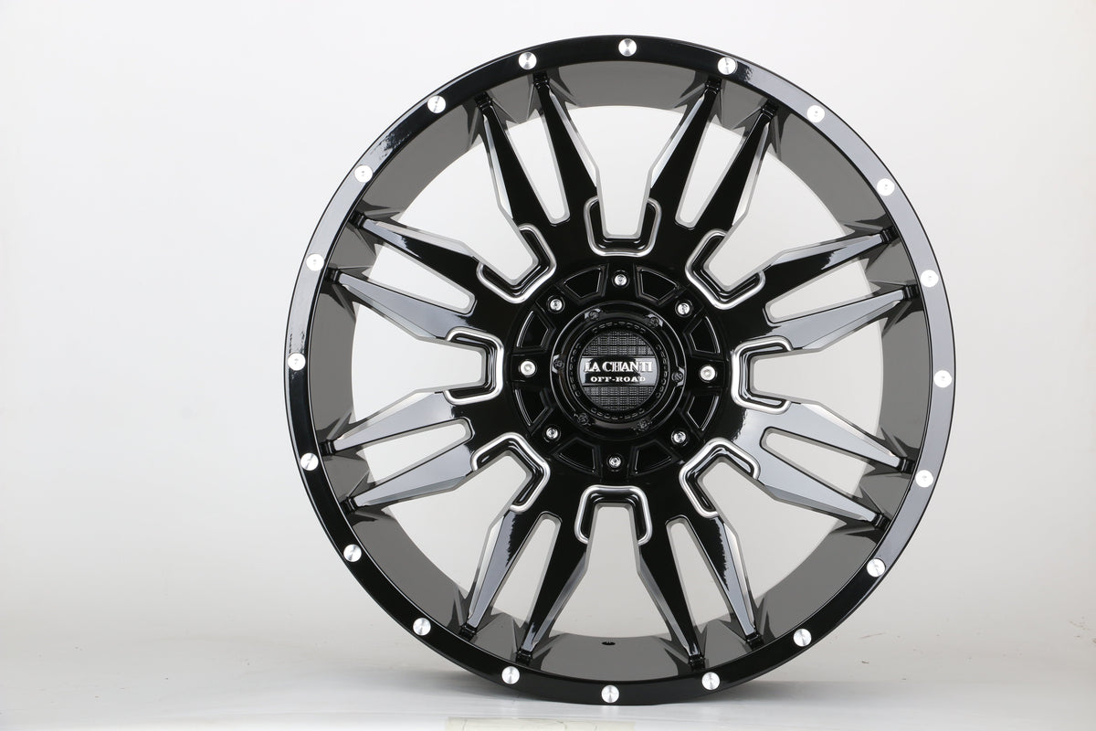 20" IPW 924 MILLED TRUCK WHEELS FITS GMC SIERRA 1500 YUKON XL CANYON NISSAN TITAN ARMADA (SET OF 4)
