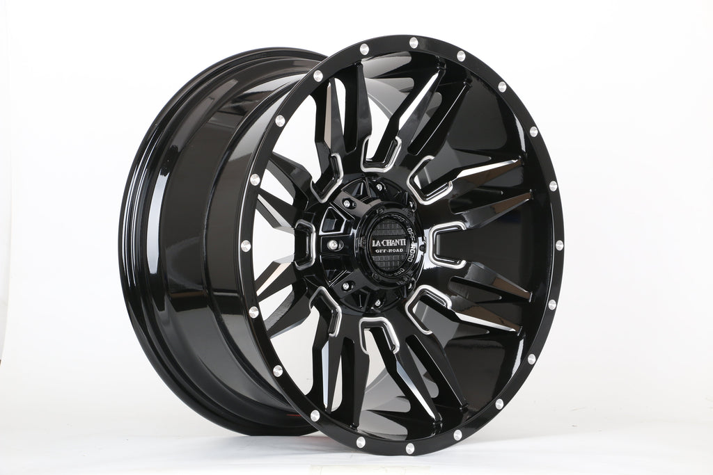 20" IPW 924 MILLED TRUCK WHEELS FITS GMC SIERRA 1500 YUKON XL CANYON NISSAN TITAN ARMADA (SET OF 4)