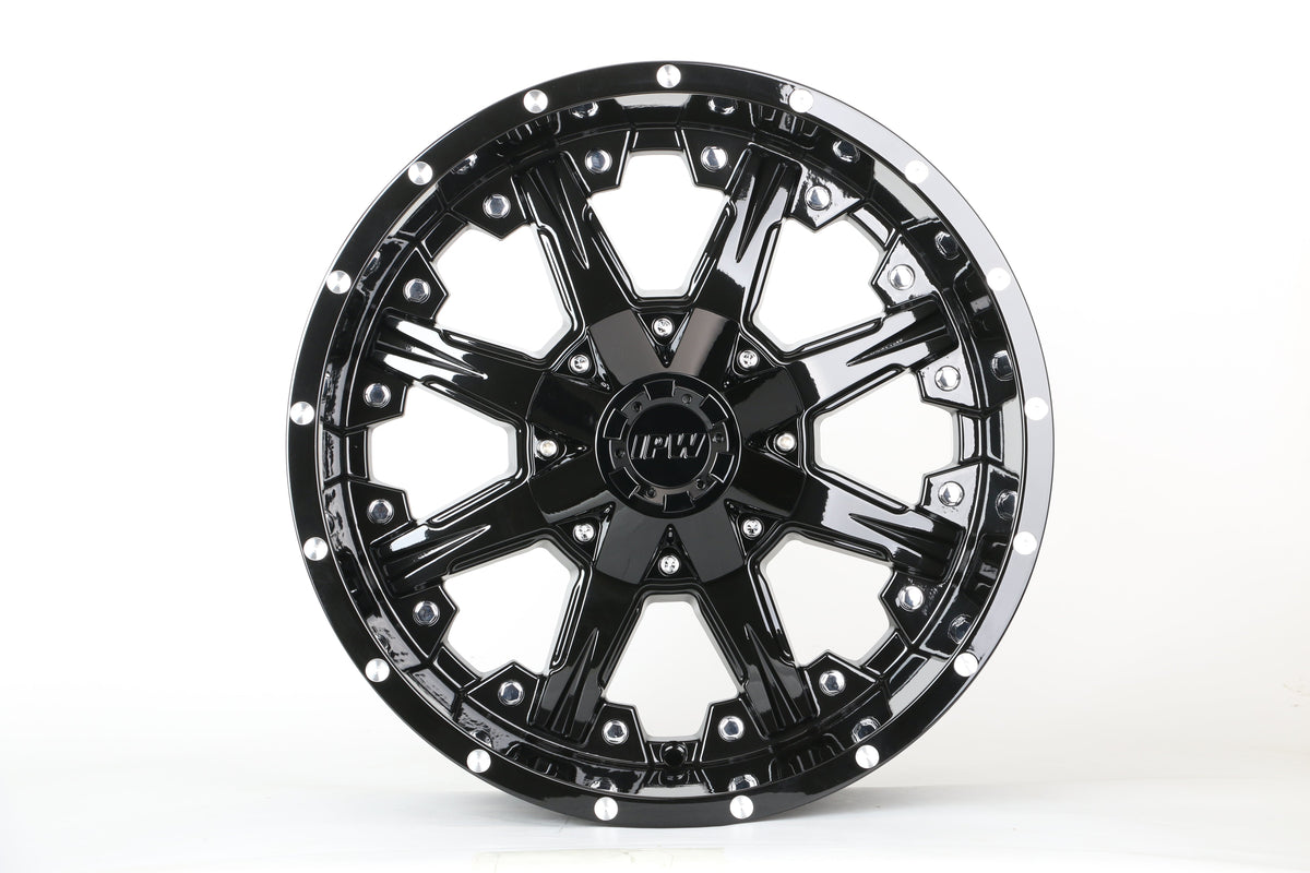 17" IPW 927 MILLED TRUCK WHEELS FITS GMC SIERRA 1500 YUKON XL CANYON NISSAN TITAN ARMADA (SET OF 4)