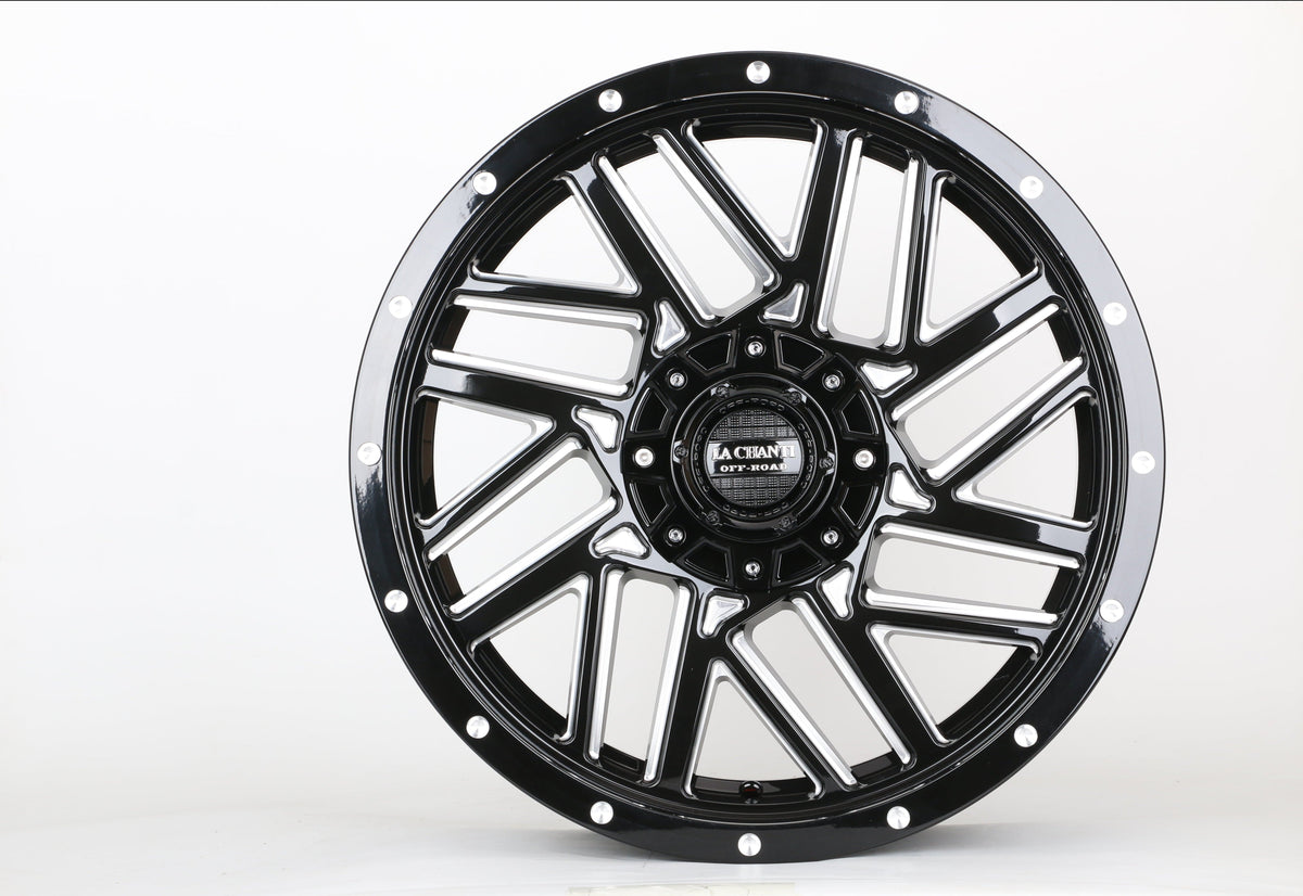 20" IPW 930 MILLED TRUCK WHEELS FITS GMC SIERRA 1500 YUKON XL CANYON NISSAN TITAN ARMADA (SET OF 4)