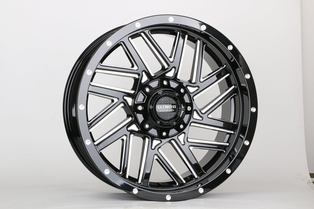 20" IPW 930 MILLED TRUCK WHEELS FITS GMC SIERRA 1500 YUKON XL CANYON NISSAN TITAN ARMADA (SET OF 4)