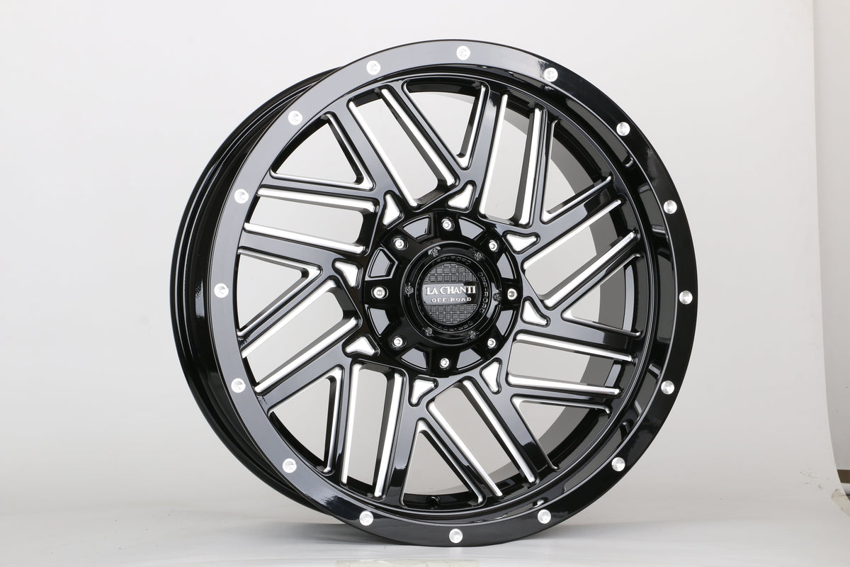 20" IPW 930 MILLED TRUCK WHEELS FITS GMC SIERRA 1500 YUKON XL CANYON NISSAN TITAN ARMADA (SET OF 4)