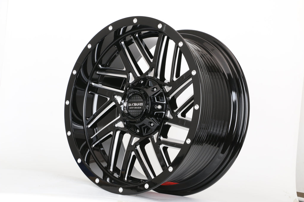 20" IPW 930 MILLED TRUCK WHEELS FITS GMC SIERRA 1500 YUKON XL CANYON NISSAN TITAN ARMADA (SET OF 4)