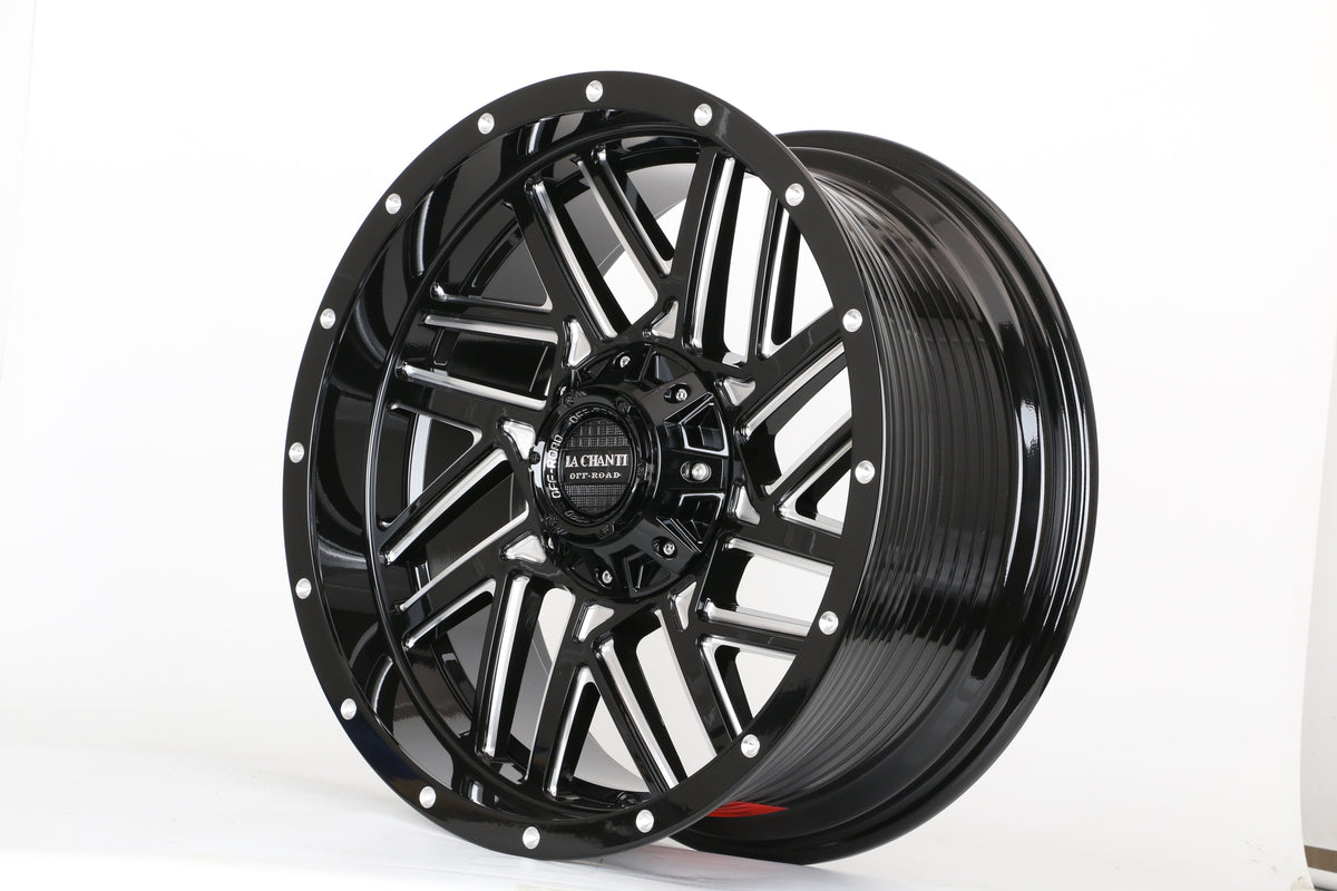 20" IPW 930 MILLED TRUCK WHEELS FITS GMC SIERRA 1500 YUKON XL CANYON NISSAN TITAN ARMADA (SET OF 4)