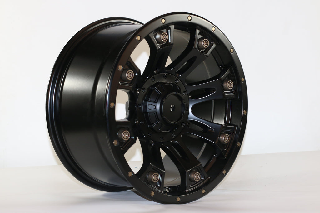 17" IPW 972 OFF ROAD WHEELS FITS CADILLAC ESCALADE CHEVY SILVERADO 1500 AVALANCHE GMC SIERRA YUKON LEXUS GX460 GX470 NISSAN TITAN ARMADA TOYOTA 4RUNNER TACOMA TUNDRA FJ CRUISER (SET OF 4)