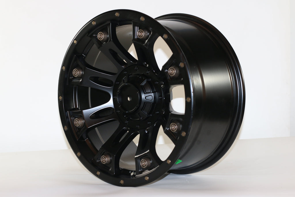 17" IPW 972 OFF ROAD WHEELS FITS CADILLAC ESCALADE CHEVY SILVERADO 1500 AVALANCHE GMC SIERRA YUKON LEXUS GX460 GX470 NISSAN TITAN ARMADA TOYOTA 4RUNNER TACOMA TUNDRA FJ CRUISER (SET OF 4)