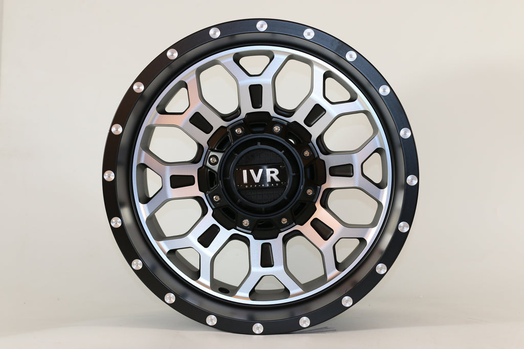 17" IVR 974 OFF ROAD WHEELS FITS JEEP GLADIATOR WRANGLER CHEROKEE OVERLAND SAHARA COMMANDER (SET OF 4)