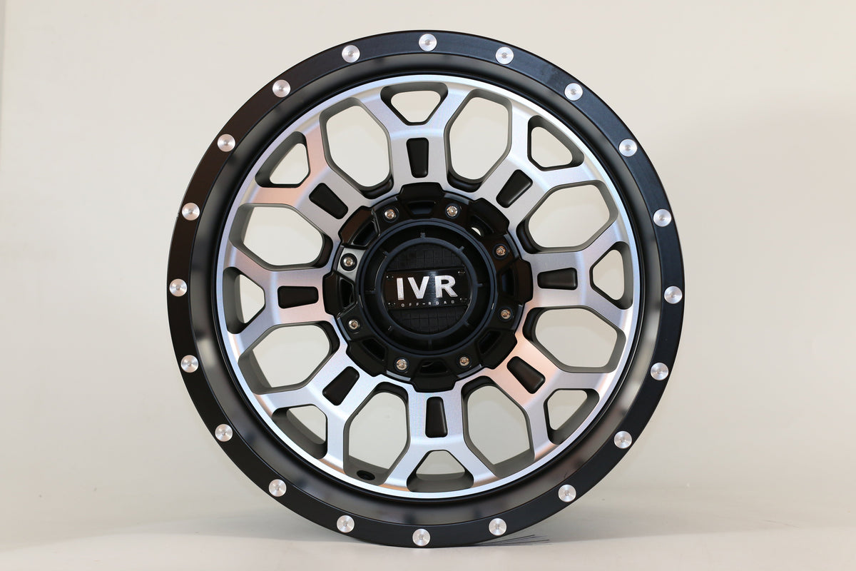 17" IVR 974 OFF ROAD WHEELS FITS JEEP GLADIATOR WRANGLER CHEROKEE OVERLAND SAHARA COMMANDER (SET OF 4)