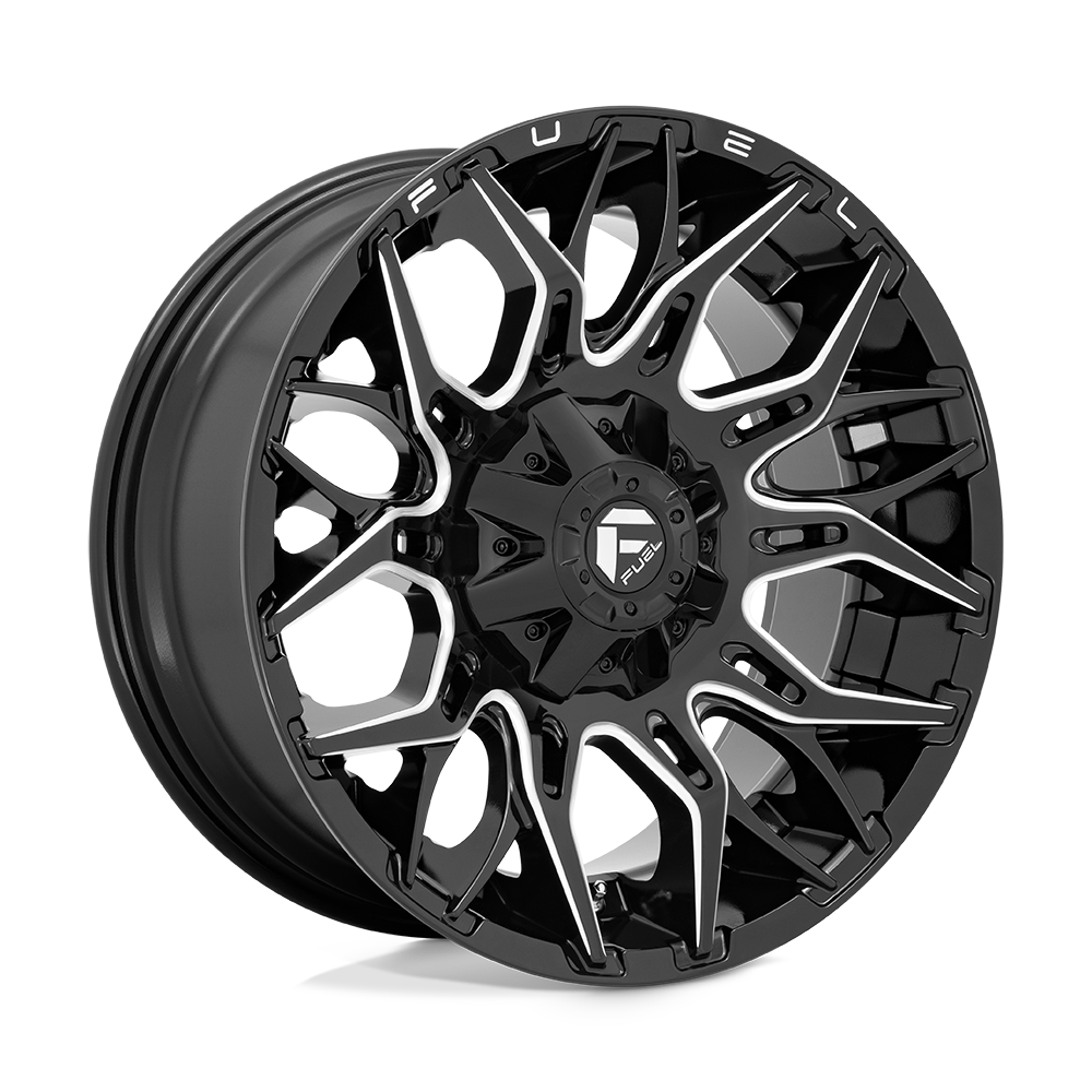 Fuel Off-Road TWITCH - GLOSSY BLACK MILLED