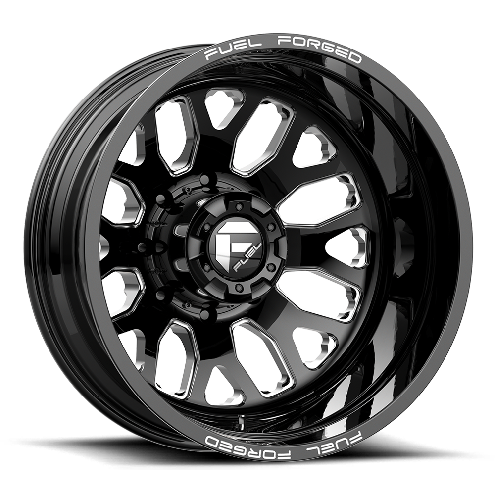 Fuel Off-Road DE19 FF19D - GLOSS BLACK MILLED