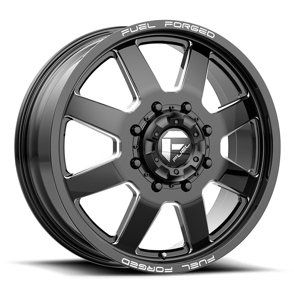 Fuel Off-Road DE09 FF09D - MATTE BLACK MILLED