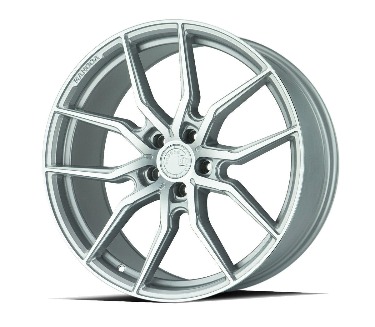 Aodhan AFF1 Silver Machined Face wheel