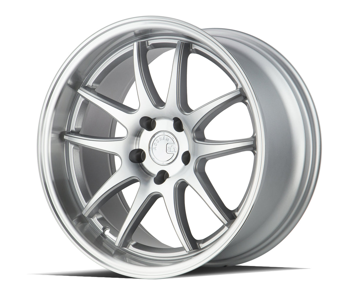 Aodhan DS02 Silver W/Machined Face wheel