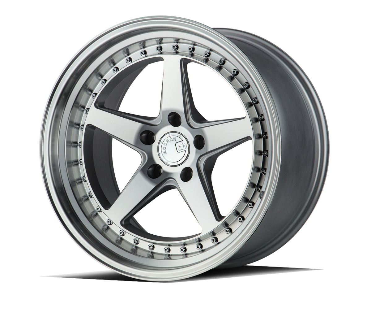 Aodhan DS05 Silver w/Machined Face wheel