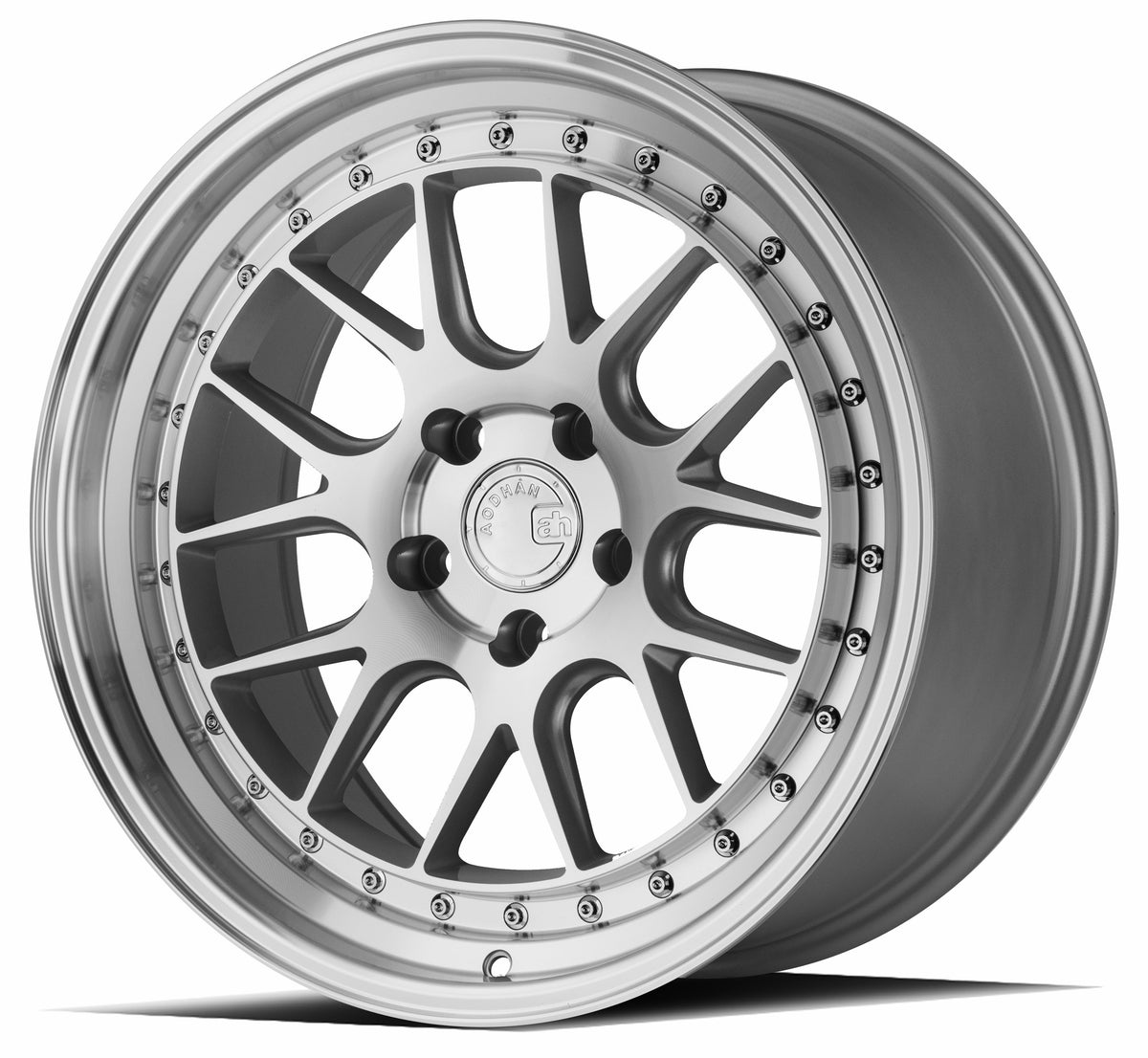Aodhan DS06 Silver w/Machined Face wheel
