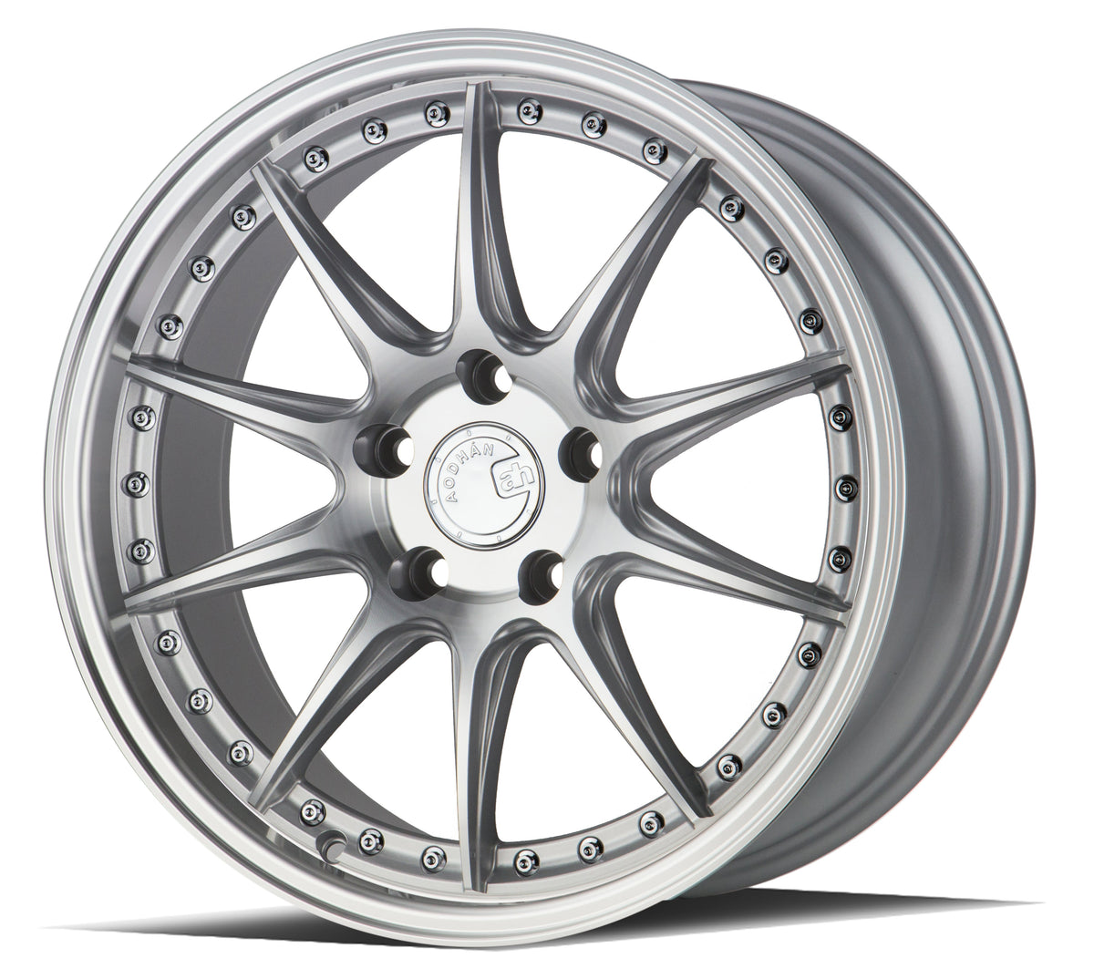 Aodhan DS07 Silver w/Machined Face wheel