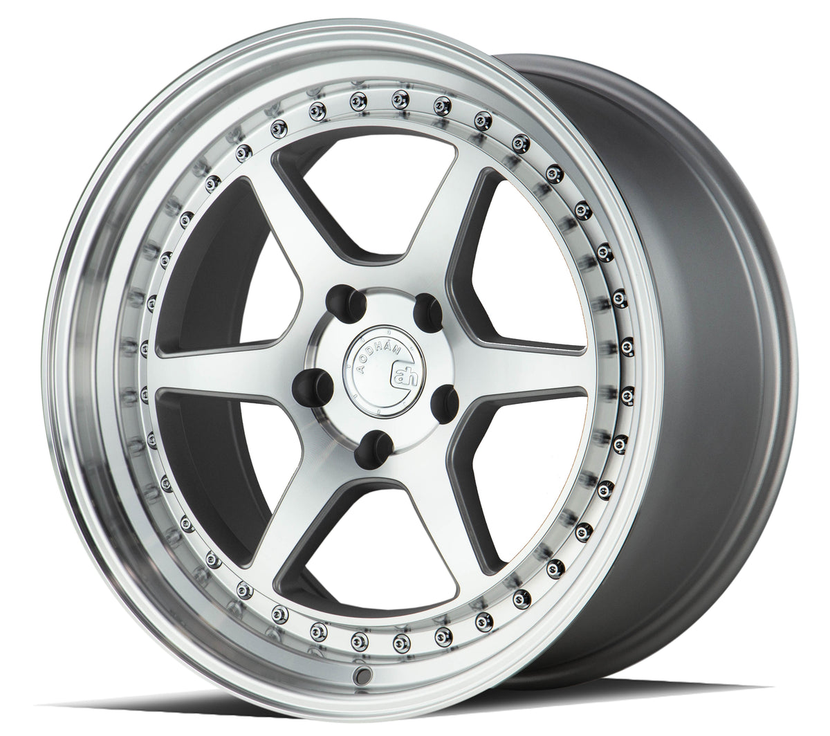 Aodhan DS09 Silver w/Machined Face wheel