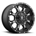 Fuel Off-Road KRANK - MATTE BLACK MILLED