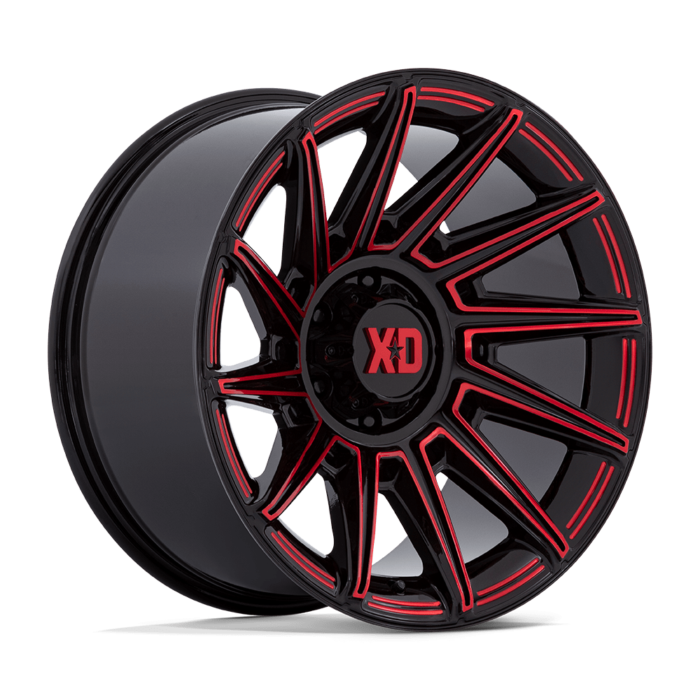 XD XD867 SPECTER - GLOSS BLACK W/ RED TINT