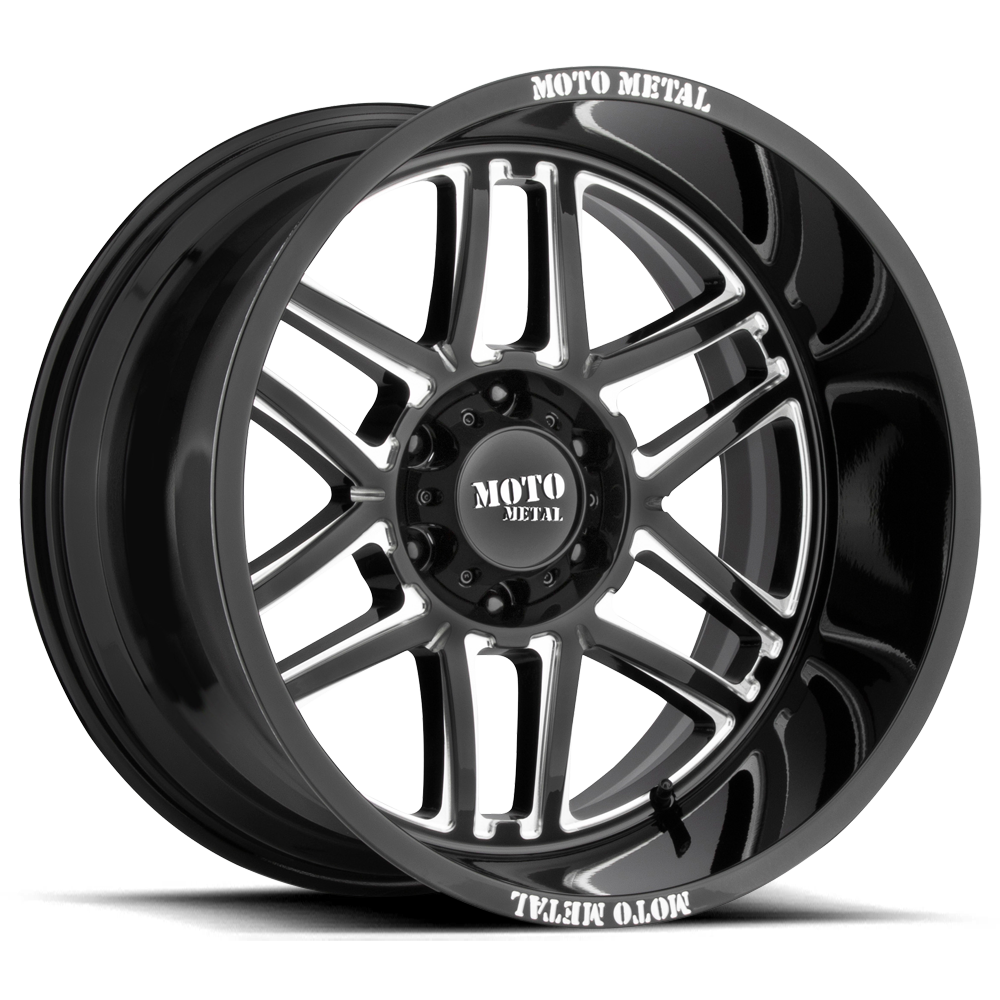 Moto Metal FOLSOM - GLOSS BLACK MILLED