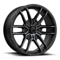 MSA Offroad Wheels FANG UTV - SATIN BLACK W/ TITANIUM TINT