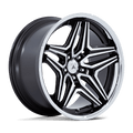 Asanti AB046 DUKE - GLOSS BLACK MACHINED