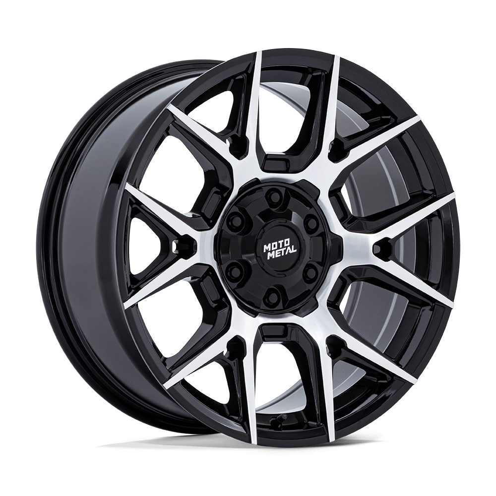 Moto Metal MASON - GLOSS BLACK W/ MACHINED FACE