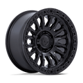 Fuel Off-Road RINCON - MATTE BLACK W/ GLOSS BLACK LIP