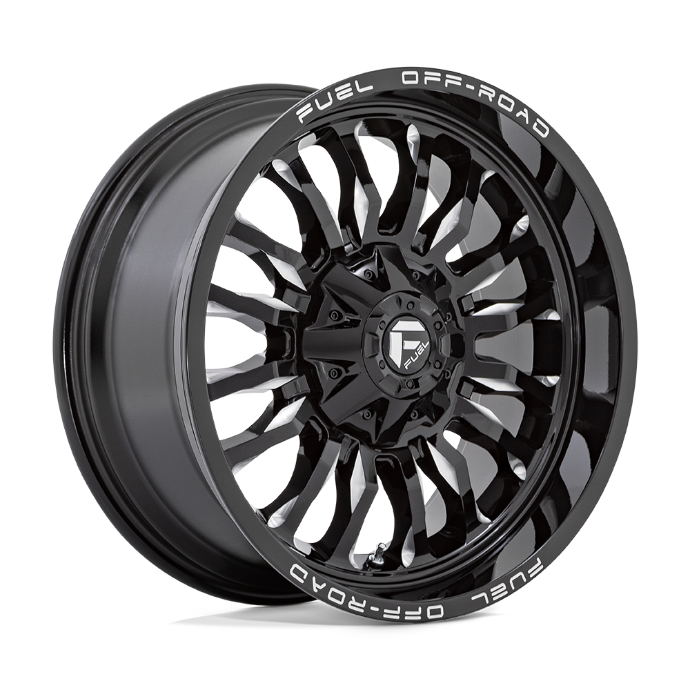 Fuel Off-Road ARC - GLOSS BLACK MILLED