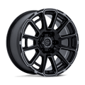 Fuel Off-Road FOXHOUND - GLOSS BLACK DARK TINTED CLEAR