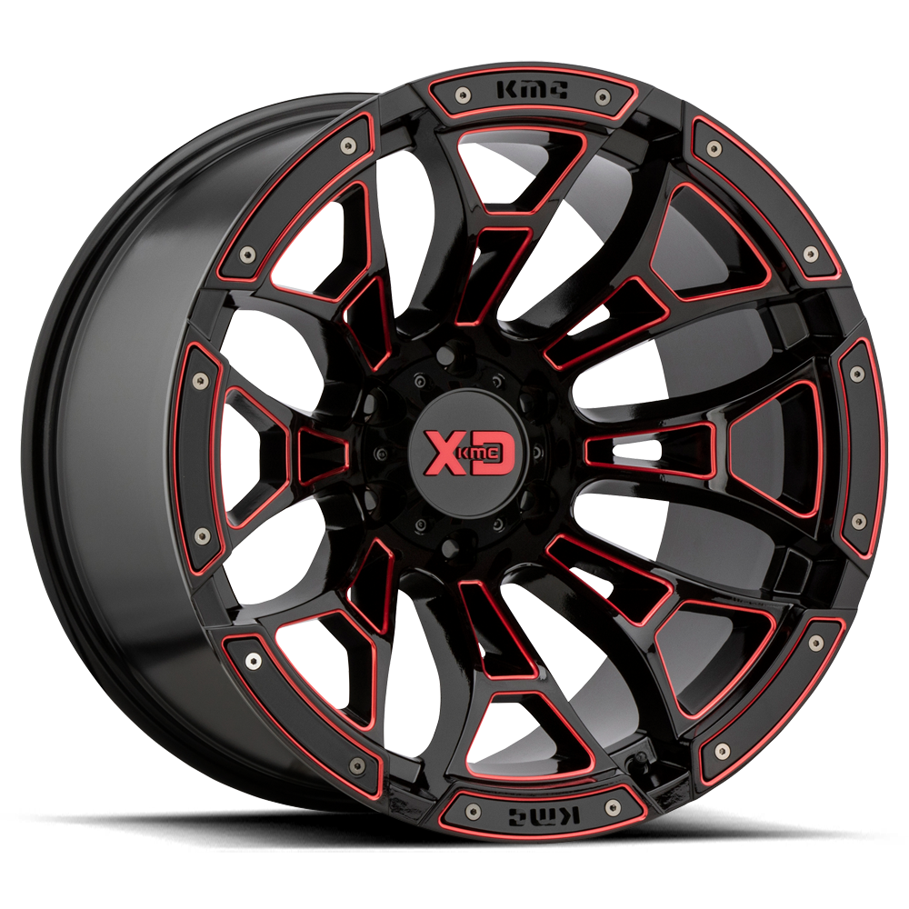 XD XD841 BONEYARD - GLOSS BLACK MILLED W/ RED TINT