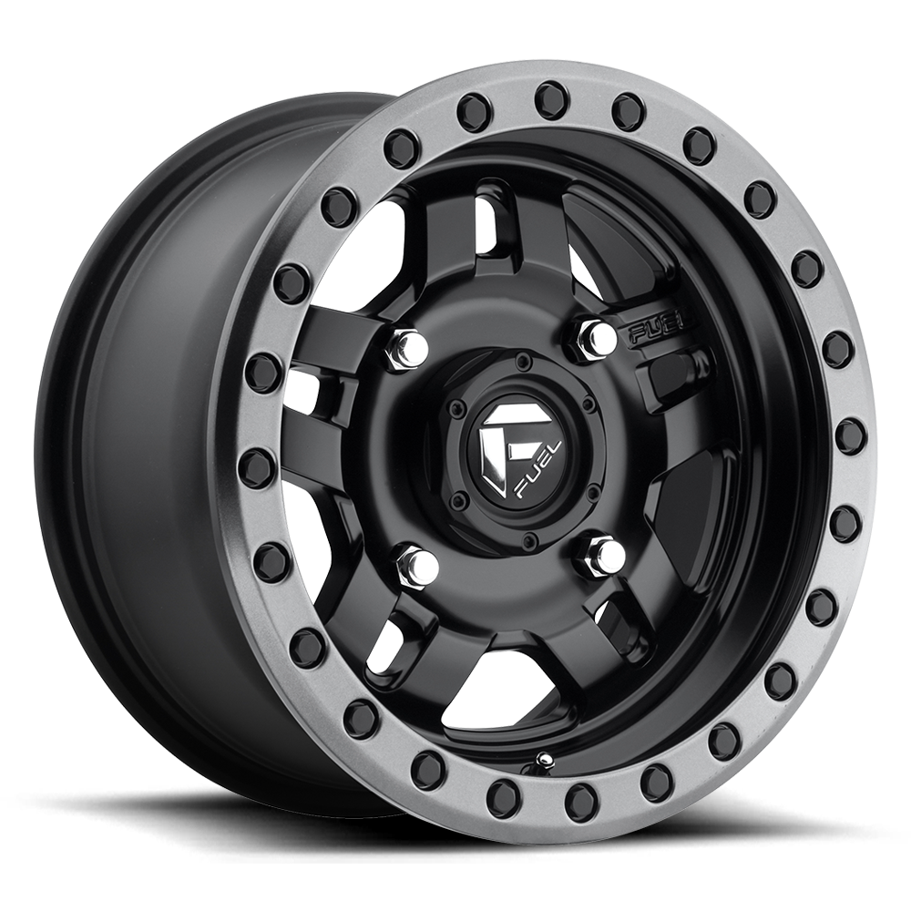 Fuel UTV ANZA UTV - MATTE BLACK GUN METAL RING