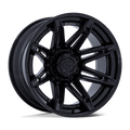 Fuel Off-Road BRAWL - MATTE BLACK W/ GLOSS BLACK LIP