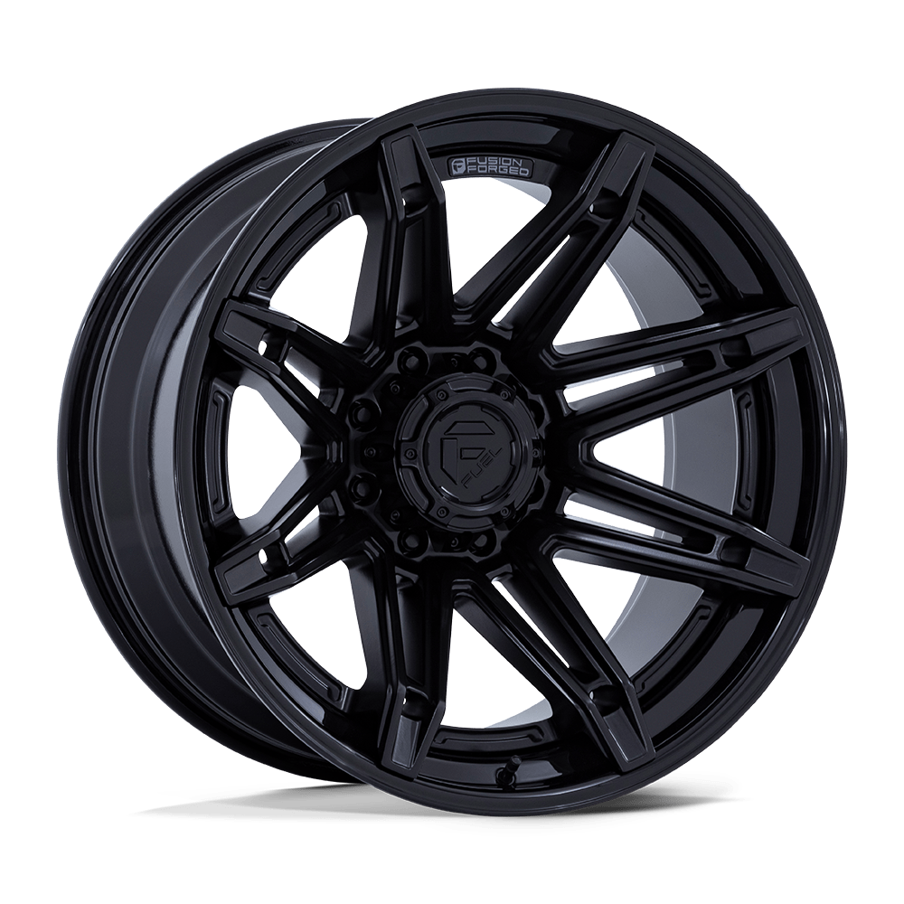Fuel Off-Road BRAWL - MATTE BLACK W/ GLOSS BLACK LIP