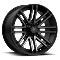 MSA Offroad Wheels ROGUE UTV - SATIN BLACK W/ TITANIUM TINT