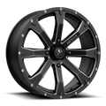 MSA Offroad Wheels BOUNTY UTV - SATIN BLACK MILLED