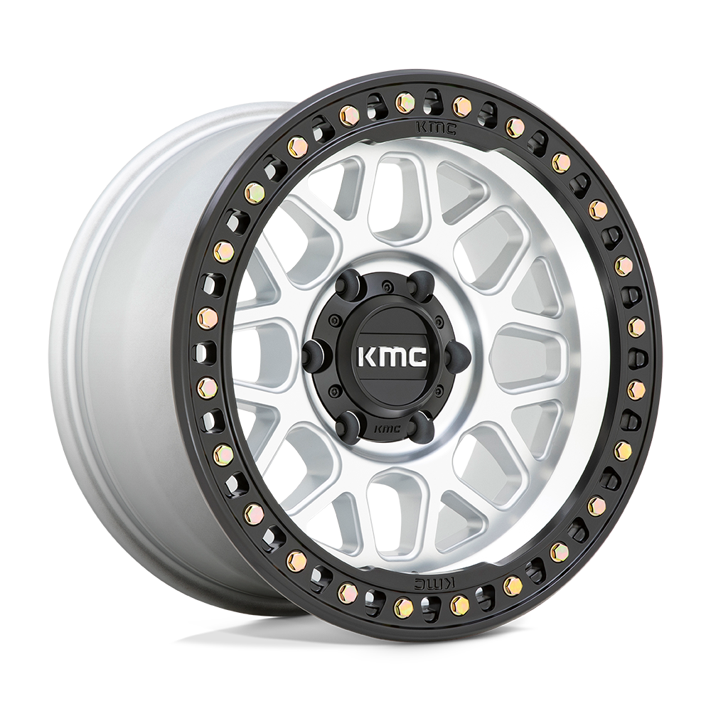 KMC Wheels GRS - MACHINED W/ SATIN BLACK LIP