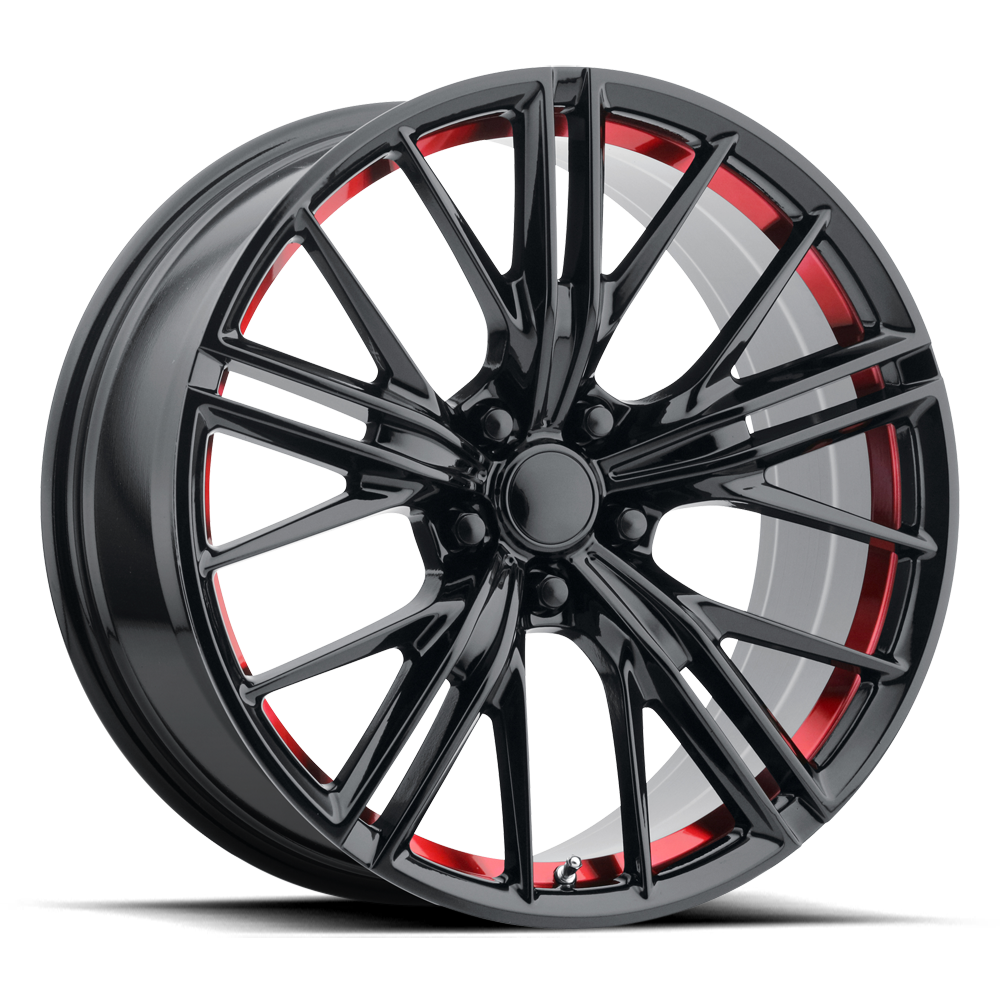 Performance Replicas PR194 - GLOSS BLACK RED MACHINED