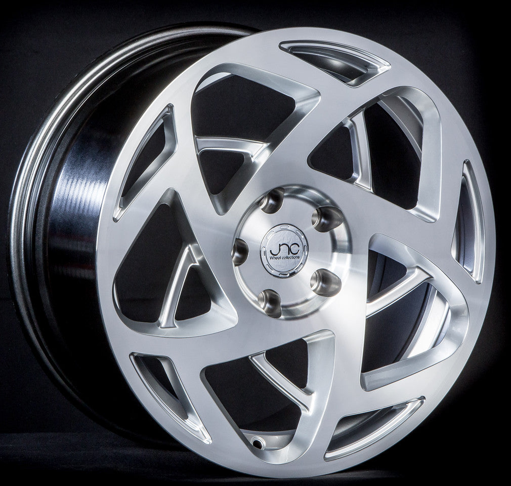 JNC047 Hyper Silver Machined Face wheel