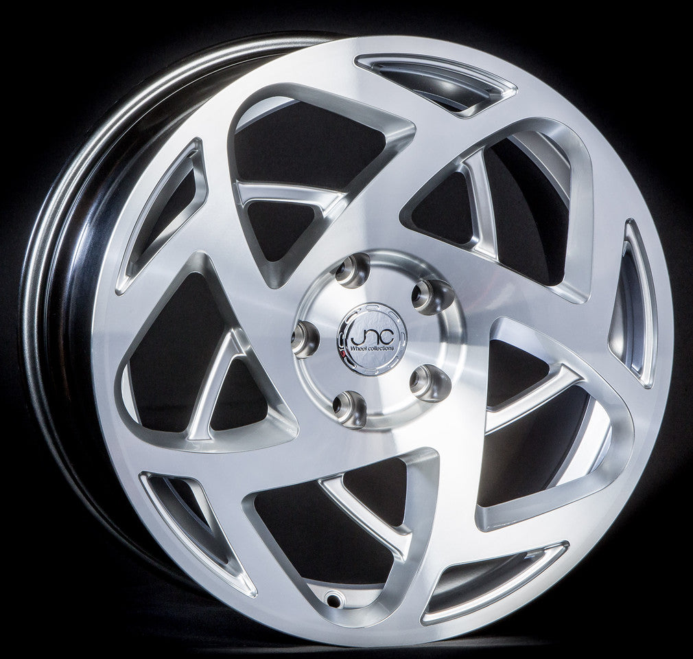 JNC047 Hyper Silver Machined Face wheel