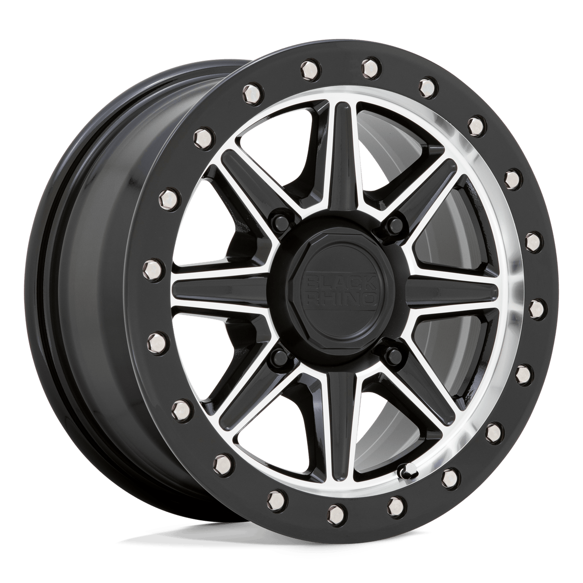 Black Rhino UTV WEBB UTV - GLOSS BLACK W/ MACHINED FACE