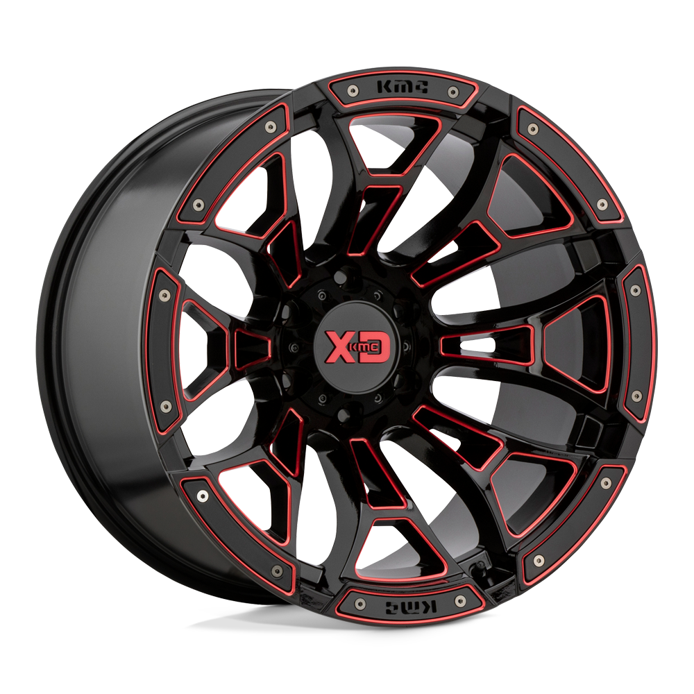 XD XD841 BONEYARD - GLOSS BLACK MILLED W/ RED TINT